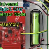 Universal Sub-1 GHz Sensor Node: Assembly